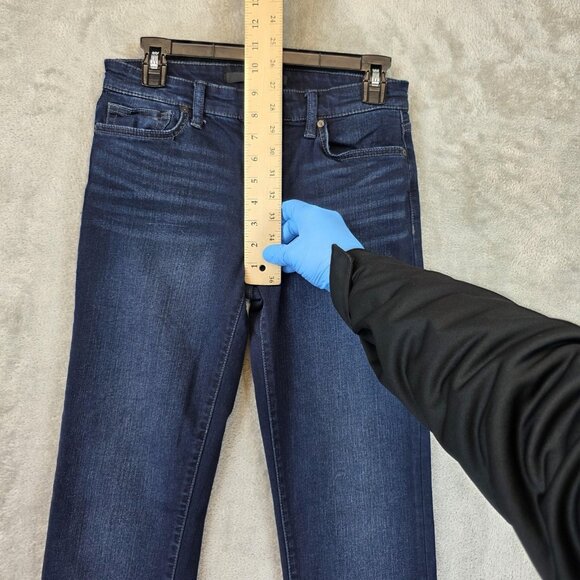 Joes Jeans Skinny Jeans Womens Size 27 Dark Wash Blue Stretch Denim Mid Rise - Picture 3 of 11